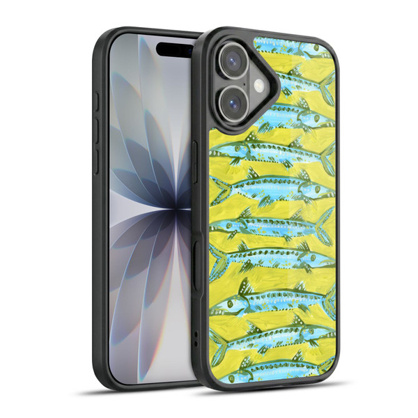 Cat Coquillette Sea Barracuda Yellow Gel Armour Case For Apple iPhone 17