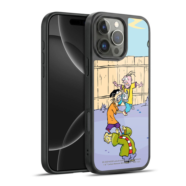 Ed, Edd, n Eddy Graphics Characters Gel Armour Case For Apple iPhone 16 Pro Max