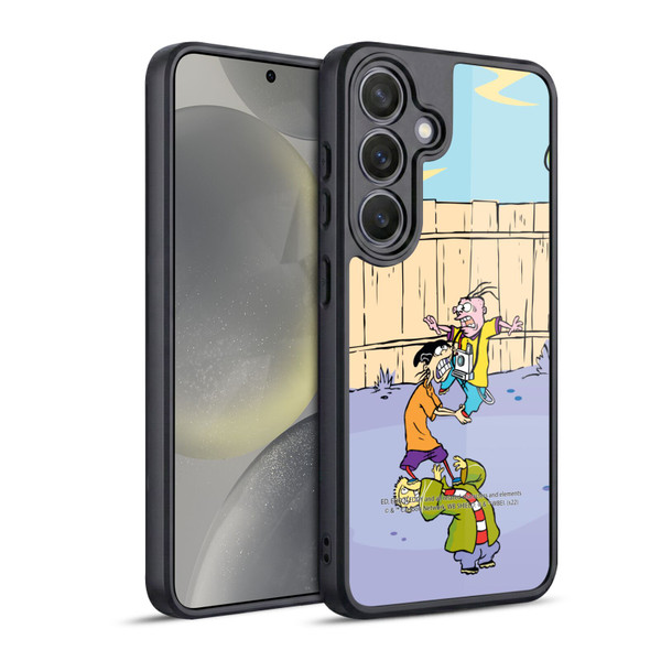Ed, Edd, n Eddy Graphics Characters Gel Armour Case For Samsung Galaxy S24 5G