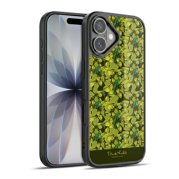 Frida Kahlo Tropical Bird Pattern Gel Armour Case For Apple iPhone 17