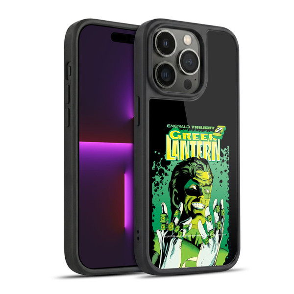 Green Lantern DC Comics Comic Book Covers Emerald Twilight Gel Armour Case For Apple iPhone 14 Pro