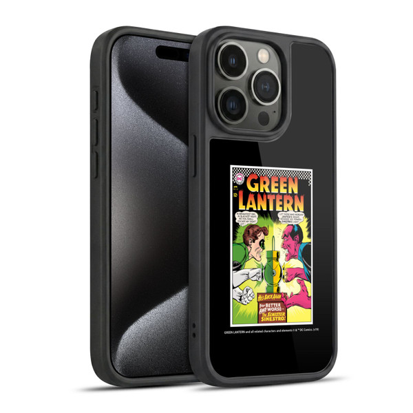 Green Lantern DC Comics Comic Book Covers Sinestro Gel Armour Case For Apple iPhone 15 Pro