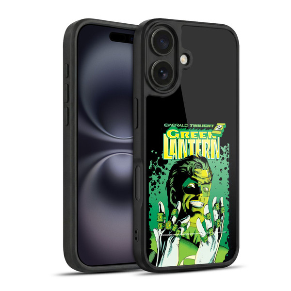 Green Lantern DC Comics Comic Book Covers Emerald Twilight Gel Armour Case For Apple iPhone 16