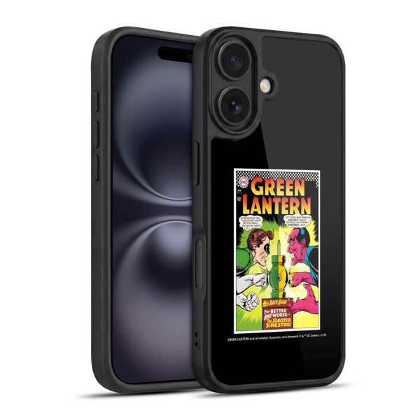 Green Lantern DC Comics Comic Book Covers Sinestro Gel Armour Case For Apple iPhone 16