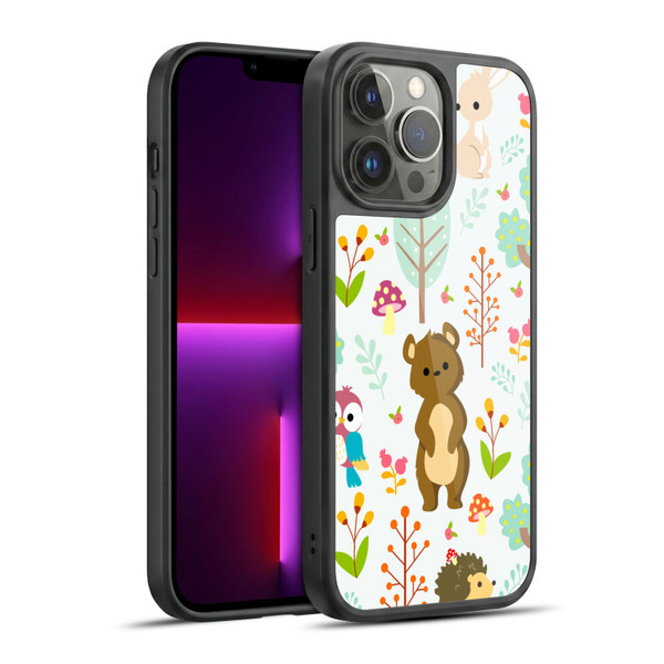 Haroulita Forest Adorable Bear Gel Armour Case For Apple iPhone 13 Pro Max