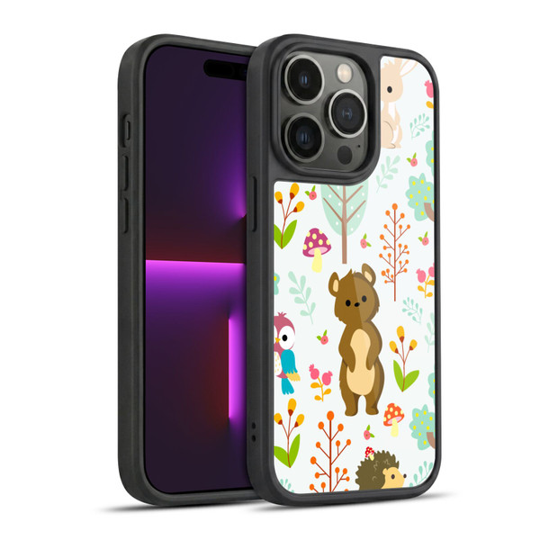 Haroulita Forest Adorable Bear Gel Armour Case For Apple iPhone 14 Pro