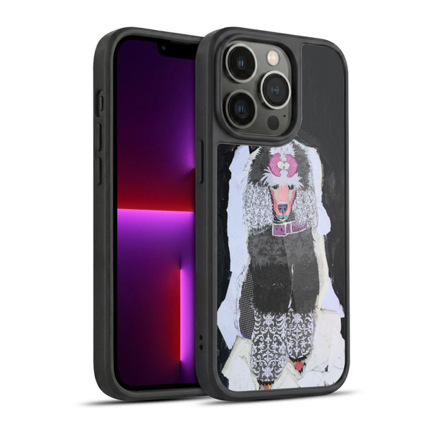 Michel Keck Dogs 4 Poodle Gel Armour Case For Apple iPhone 13 Pro