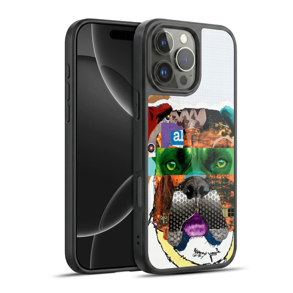 Michel Keck Dogs 4 Boxer Gel Armour Case For Apple iPhone 16 Pro Max