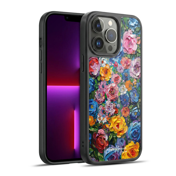 Nature Magick Paint Blobs Buds Gel Armour Case For Apple iPhone 13 Pro Max