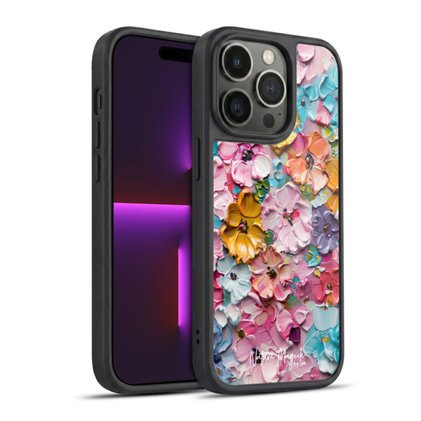 Nature Magick Paint Blobs Pretty Gel Armour Case For Apple iPhone 14 Pro