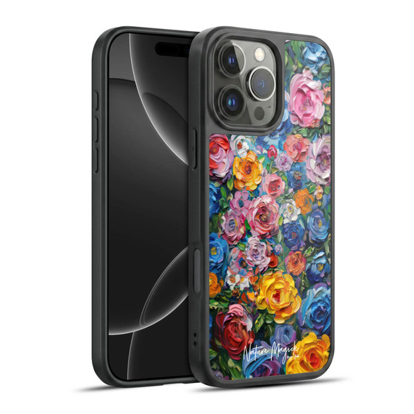 Nature Magick Paint Blobs Buds Gel Armour Case For Apple iPhone 16 Pro Max