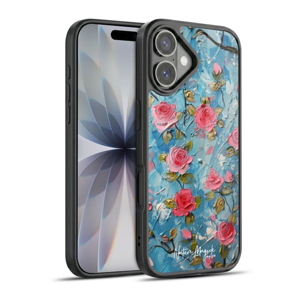 Nature Magick Paint Blobs Roses Gel Armour Case For Apple iPhone 17