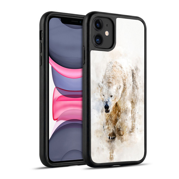 Simone Gatterwe Animals 2 Abstract Polar Bear Gel Armour Case For Apple iPhone 11
