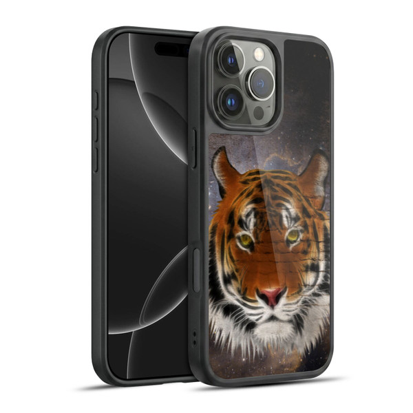 Simone Gatterwe Animals 2 Abstract Tiger Gel Armour Case For Apple iPhone 16 Pro Max