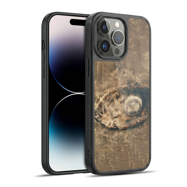 Simone Gatterwe Vintage And Steampunk Baseball Gel Armour Case For Apple iPhone 14 Pro Max