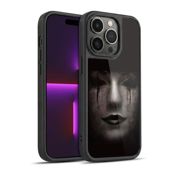 Simone Gatterwe Vintage And Steampunk Mirrorface Gel Armour Case For Apple iPhone 14 Pro