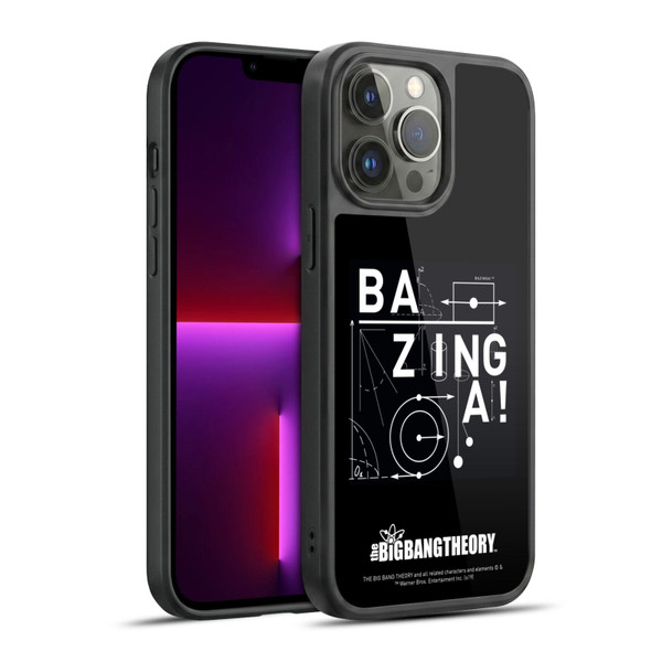 The Big Bang Theory Bazinga Physics Gel Armour Case For Apple iPhone 13 Pro Max