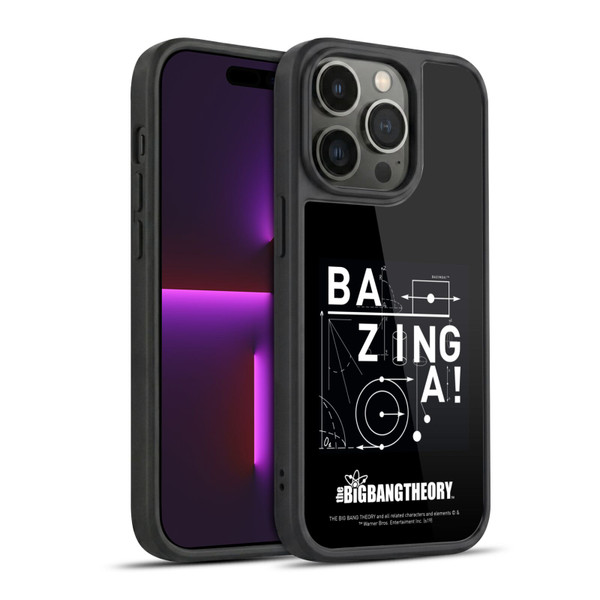 The Big Bang Theory Bazinga Physics Gel Armour Case For Apple iPhone 14 Pro