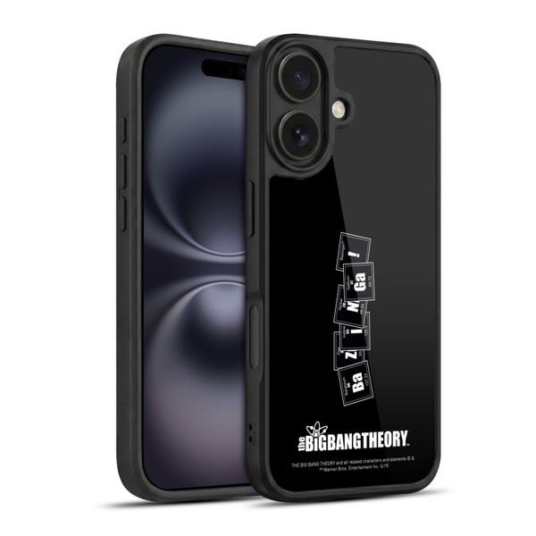 The Big Bang Theory Bazinga Elements Gel Armour Case For Apple iPhone 16