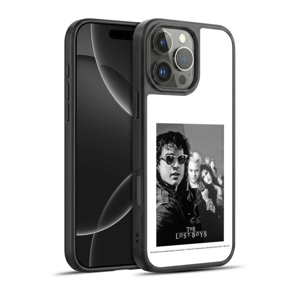 The Lost Boys Characters Poster Black And White Gel Armour Case For Apple iPhone 16 Pro Max