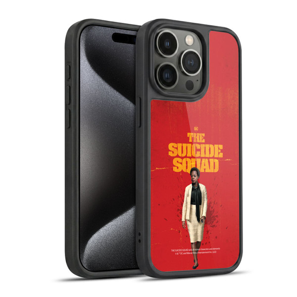 The Suicide Squad 2021 Character Poster Amanda Waller Gel Armour Case For Apple iPhone 15 Pro