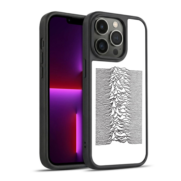 Joy Division Graphics Pulsar Waves Gel Armour Case For Apple iPhone 13 Pro