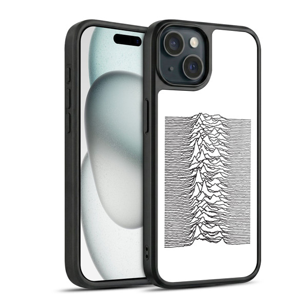 Joy Division Graphics Pulsar Waves Gel Armour Case For Apple iPhone 15