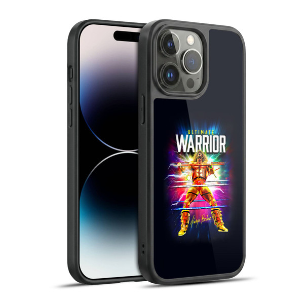 WWE The Ultimate Warrior Retro Blast Gel Armour Case For Apple iPhone 14 Pro Max