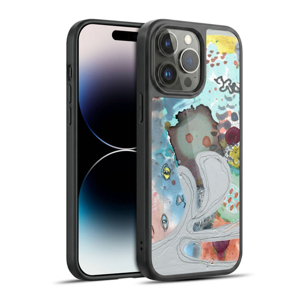 Wyanne Cat Abstract Kitty Gel Armour Case For Apple iPhone 14 Pro Max