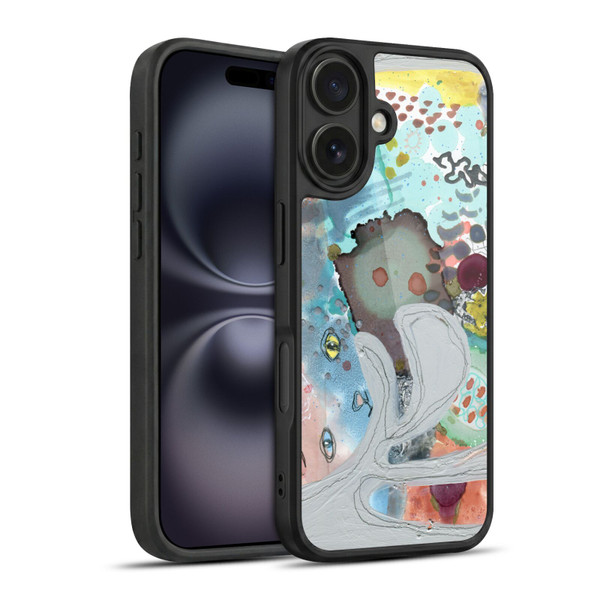 Wyanne Cat Abstract Kitty Gel Armour Case For Apple iPhone 16