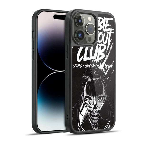 Zombie Makeout Club Art Face Off Gel Armour Case For Apple iPhone 14 Pro Max