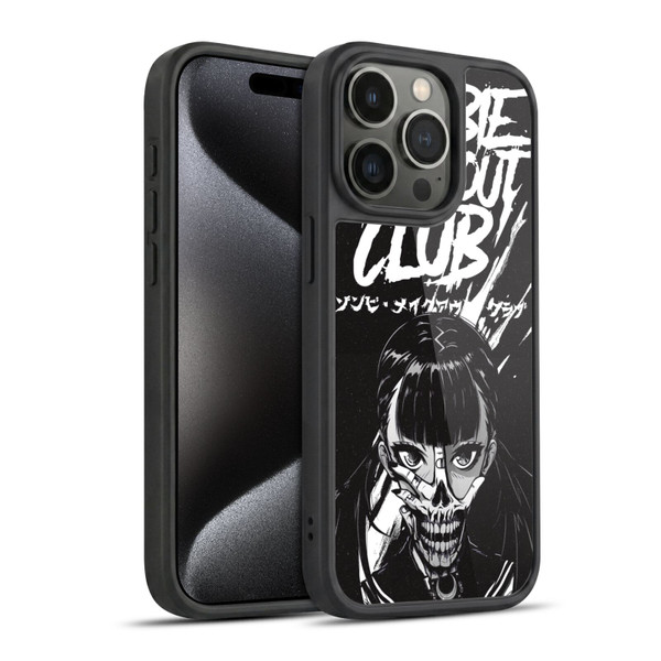 Zombie Makeout Club Art Face Off Gel Armour Case For Apple iPhone 15 Pro