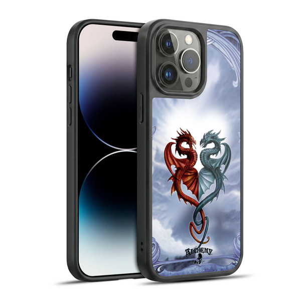 Alchemy Gothic Dragon Draconic Tryst Gel Armour Case For Apple iPhone 14 Pro Max