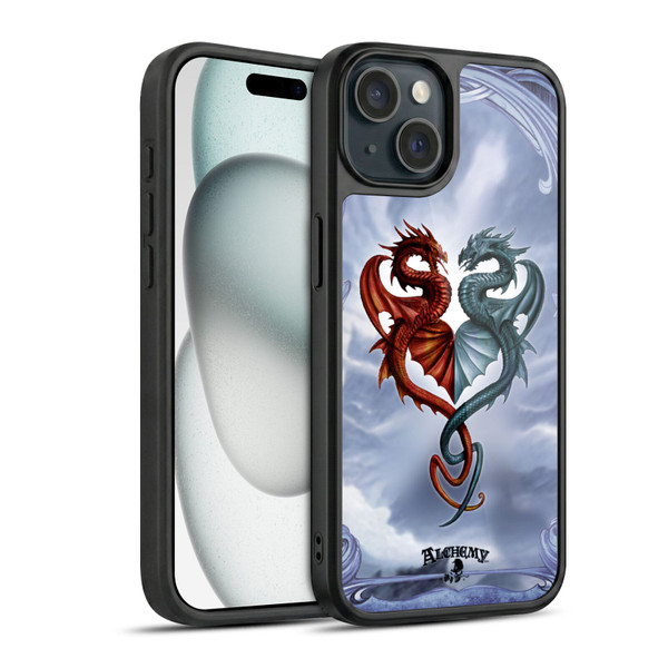 Alchemy Gothic Dragon Draconic Tryst Gel Armour Case For Apple iPhone 15