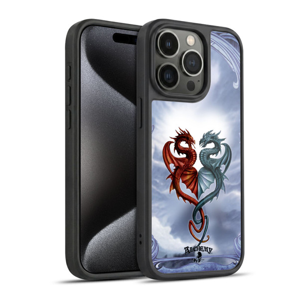 Alchemy Gothic Dragon Draconic Tryst Gel Armour Case For Apple iPhone 15 Pro