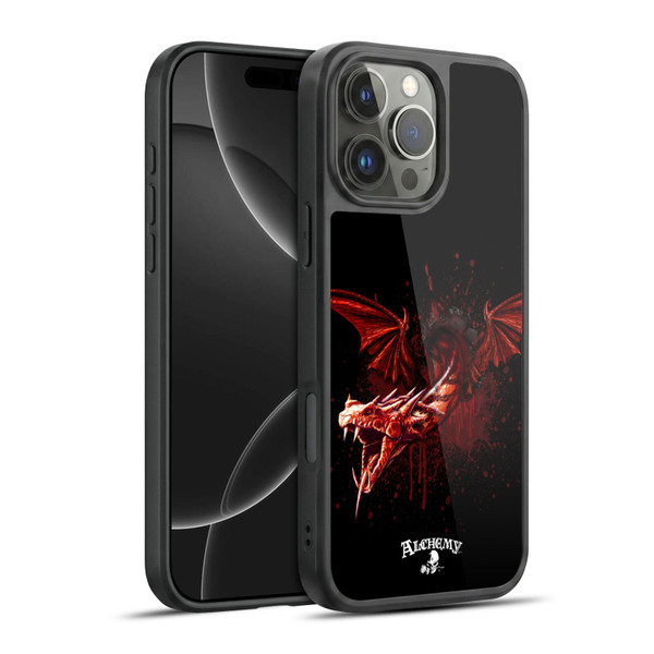 Alchemy Gothic Dragon Devils Travails Gel Armour Case For Apple iPhone 16 Pro Max