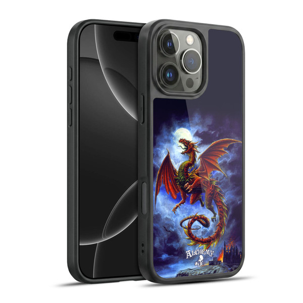 Alchemy Gothic Dragon Whitby Wyrm Gel Armour Case For Apple iPhone 16 Pro Max