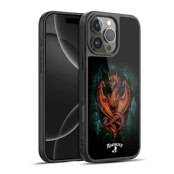 Alchemy Gothic Dragon Wyverex Auctor Gel Armour Case For Apple iPhone 16 Pro Max