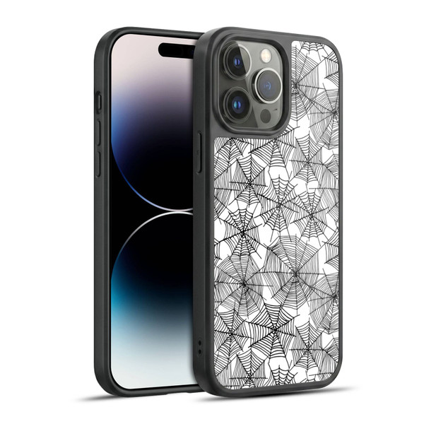 Andrea Lauren Design Assorted Spider Webs Gel Armour Case For Apple iPhone 14 Pro Max