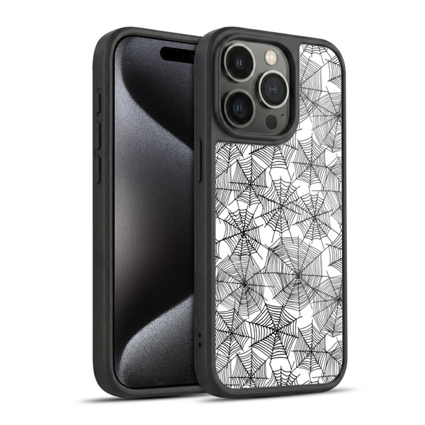 Andrea Lauren Design Assorted Spider Webs Gel Armour Case For Apple iPhone 15 Pro