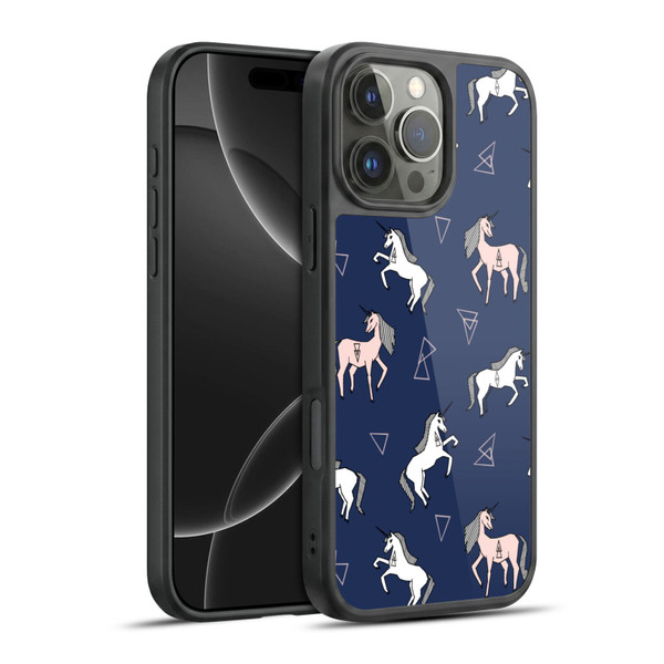 Andrea Lauren Design Assorted Unicorn Gel Armour Case For Apple iPhone 16 Pro Max