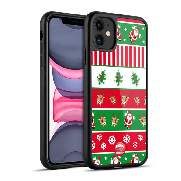 Animal Club International Patterns Mix 2 Gel Armour Case For Apple iPhone 11