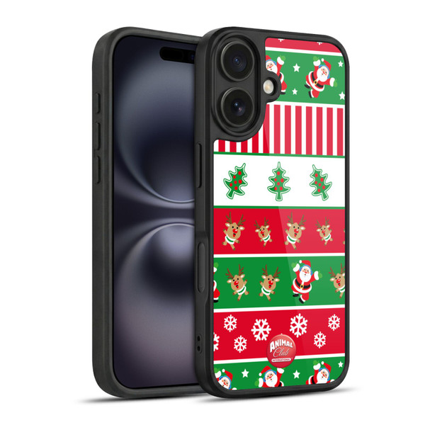 Animal Club International Patterns Mix 2 Gel Armour Case For Apple iPhone 16