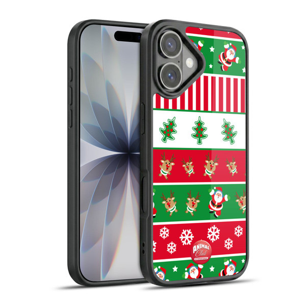 Animal Club International Patterns Mix 2 Gel Armour Case For Apple iPhone 17
