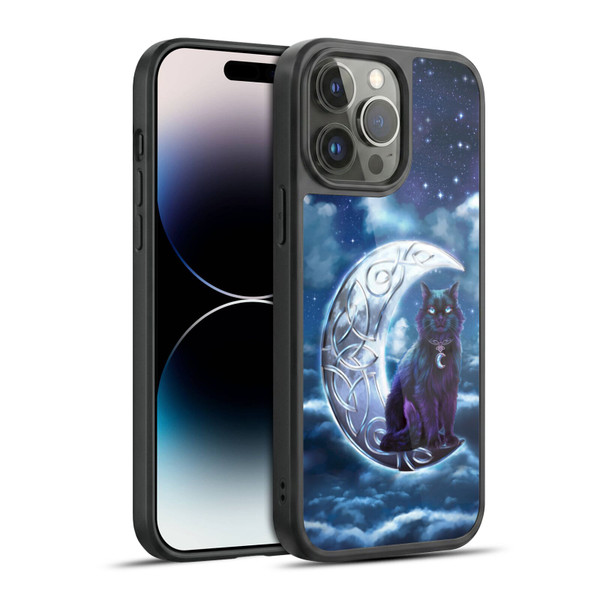 Brigid Ashwood Celtic Wisdom 2 Black Cat Gel Armour Case For Apple iPhone 14 Pro Max