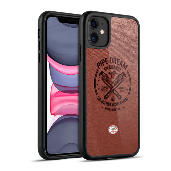 Busted Knuckle Garage Graphics Pipe Dream Gel Armour Case For Apple iPhone 11