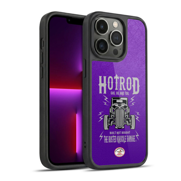 Busted Knuckle Garage Graphics Hot Rod Gel Armour Case For Apple iPhone 13 Pro