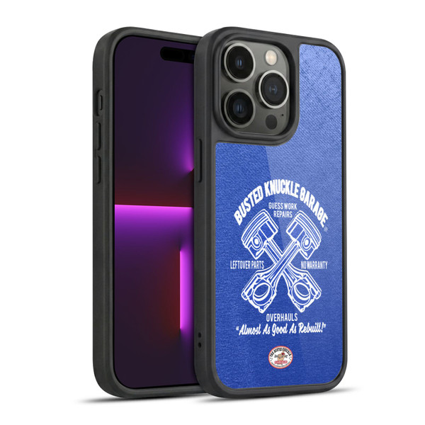 Busted Knuckle Garage Graphics Overhauls Gel Armour Case For Apple iPhone 14 Pro