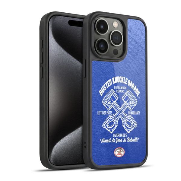 Busted Knuckle Garage Graphics Overhauls Gel Armour Case For Apple iPhone 15 Pro