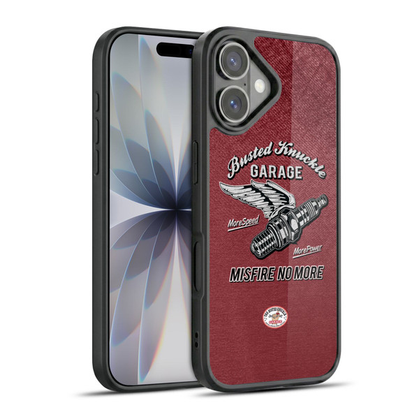 Busted Knuckle Garage Graphics Misfire Gel Armour Case For Apple iPhone 17
